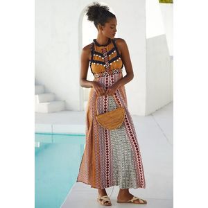 Anthropologie Deco Cover-Up Maxi Dress